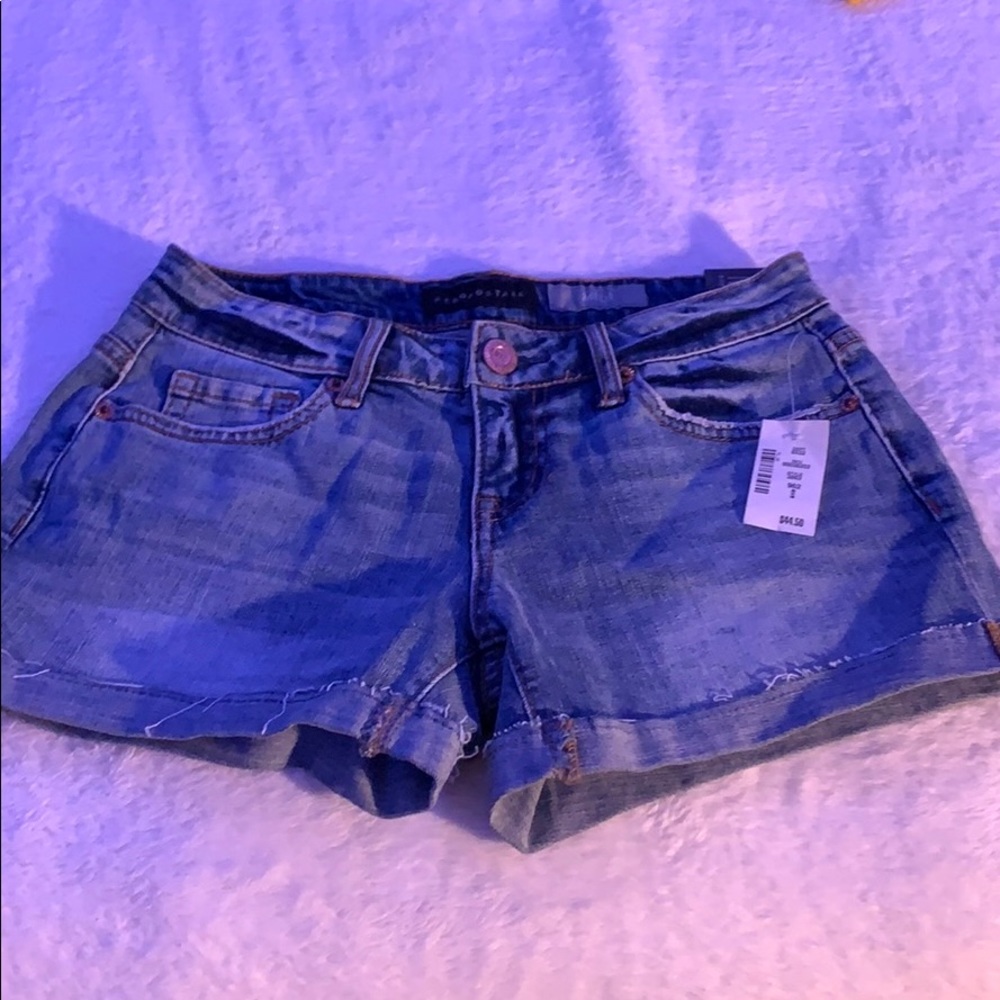 2 pairs of Jean shorts